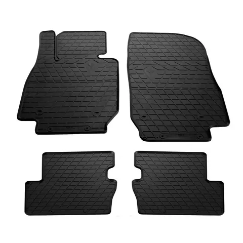 Килимки Stingray (4 шт, гума) для Mazda CX-3 2015- рр — Mazda CX-3 2015- гг. DianaParts