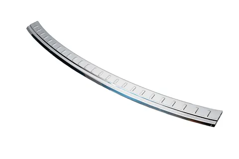 Накладка на задній бампер Carmos (нерж) для Porsche Macan 2014-2024 рр — Porsche Macan 2014-2024 гг. DianaParts