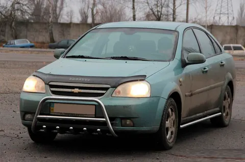 Передня дуга WT003 (60мм, нерж.) для Chevrolet Lacetti 2003-2024 рр — Chevrolet Lacetti 2003-2024 гг. DianaParts