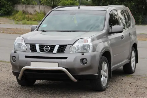 Передній захист WT007 (нерж) для Nissan X-trail T31 2007-2014 рр — Nissan X-trail T31 2007-2014 гг. DianaParts