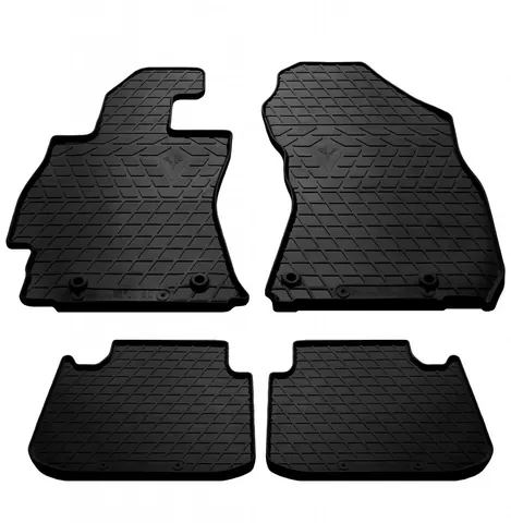 Гумові килимки (4 шт, Stingray Premium) для Subaru Outback 2014-2019 рр — Subaru Outback 2014-2019 гг. DianaParts