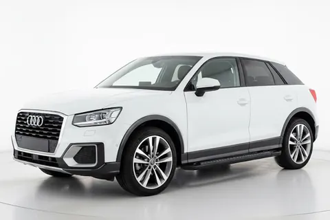 Бокові пороги Vision New Black (2 шт., Алюміній) для Ауди Q2 2016- рр — Audi Q2 2016- гг. DianaParts