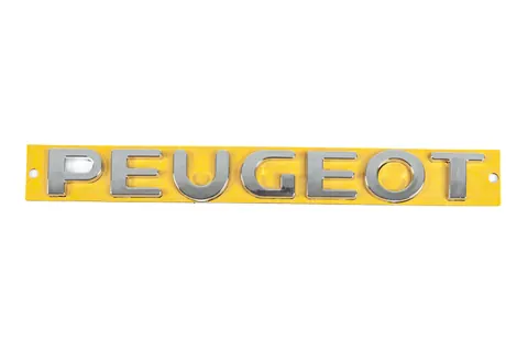 Напис Peugeot 8665CH (185мм на 21мм) для Peugeot 407 2004-2011 рр — Peugeot 407 2004-2011 гг. DianaParts