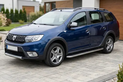 Бокові пороги Maydos V1 (2 шт., алюміній -2026 нерж) для Renault Logan MCV 2013-2022 рр — Renault Logan MCV 2013-2022 гг. DianaParts