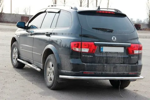 Задня дуга AK005 (нерж) для SsangYong Kyron 2005-2014 рр — SsangYong Kyron 2005-2014 гг. DianaParts