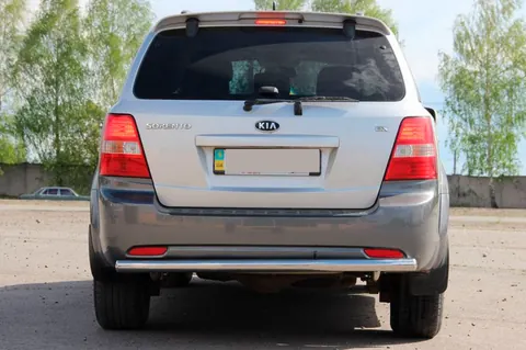 Задня дуга AK002 (нерж.) для Kia Sorento I BL 2002-2009 рр — Kia Sorento I BL 2002-2009 гг. DianaParts