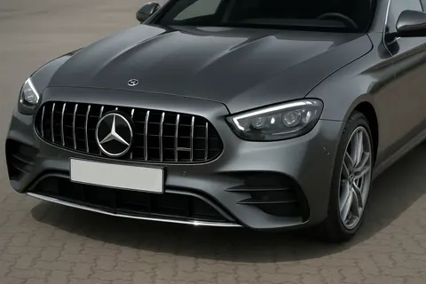 Передня решітка Panamericana GT (AMG Line, 2020-2023) З місцем під камеру для Mercedes E-class W213 рр — Mercedes E-class W213 2016-2023 гг. DianaParts