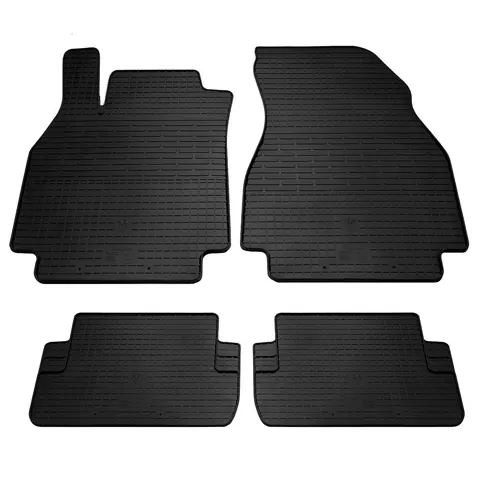 Гумові килимки (4 шт, Stingray Premium) для Renault Megane II 2004-2009 рр — Renault Megane II 2004-2009 гг. DianaParts