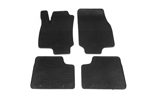 Гумові килимки (4 шт, Polytep) для Opel Astra H 2004-2013 рр — Opel Astra H 2004-2013 гг. DianaParts