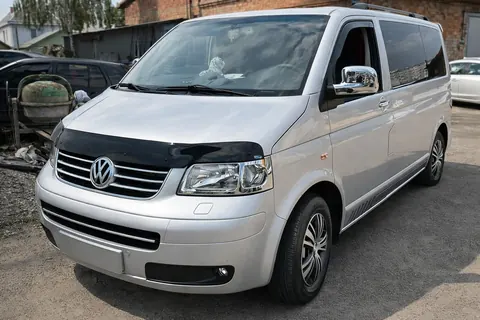 Накладки на дзеркала (2 шт) Carmos - Хромований пластик для Volkswagen T5 Transporter 2003-2010 рр — Volkswagen T5 Transporter 2003-2010 гг. DianaParts