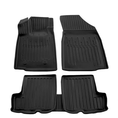 Килимки Stingray 3D (5 шт, поліуретан) для Dacia Sandero 2007-2013 рр — Dacia Sandero 2007-2013 гг. DianaParts