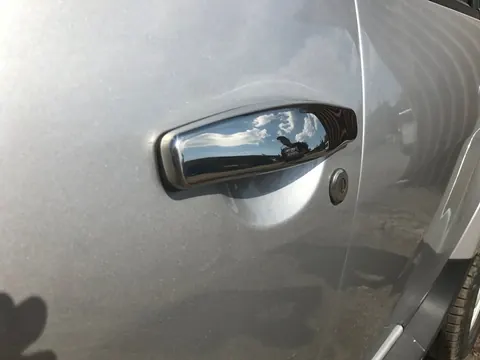 Накладки на ручки (4 шт., нерж.) Carmos - турецька сталь для Renault Duster 2008-2017 рр — Renault Duster 2008-2017 гг. DianaParts