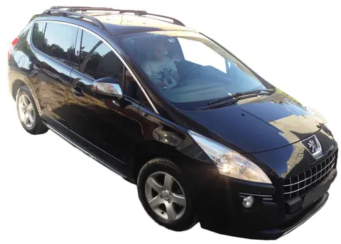 Рейлінги Skyport Black для Peugeot 3008 2008-2016 рр — Peugeot 3008 2008-2016 гг. DianaParts