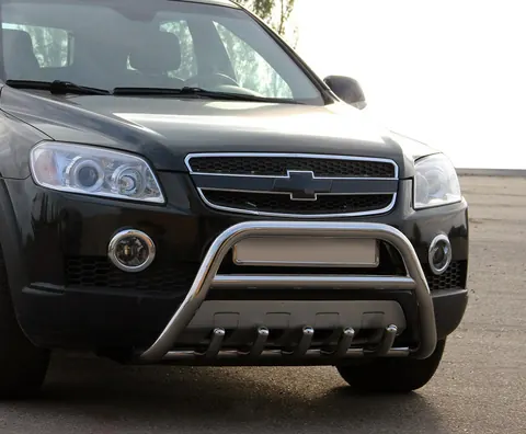 Передня дуга WT003 (нерж.) для Chevrolet Captiva 2006-2019 рр — Chevrolet Captiva 2006-2019 гг. DianaParts