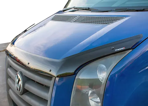 Дефлектор капота 2006-2026, 2011-2026 (EuroCap) для Volkswagen Crafter 2006-2016 рр — Volkswagen Crafter 2006-2016 гг. DianaParts