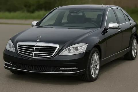 Накладки на дзеркала (2009-2013, 2 шт, нерж.) для Mercedes S-сlass W221 рр — Mercedes S-сlass W221 2005-2013 гг. DianaParts