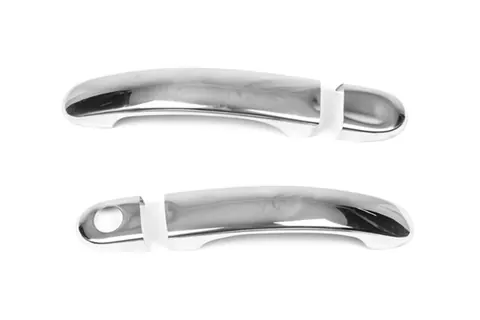 Накладки на ручки OmsaLine (2 шт., нерж) для Volkswagen EOS 2006-2011 рр — Volkswagen EOS 2006-2011 гг. DianaParts