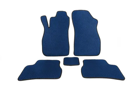 Килимки EVA (Синій) для Hyundai Accent 2000-2006 рр — Hyundai Accent 2000-2006 гг. DianaParts