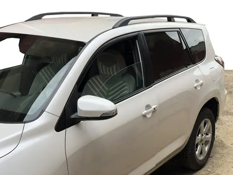 Рейлінги Чорні Турецькі Довга база, Пластикові ніжки для Toyota Rav 4 2006-2013 рр — Toyota Rav 4 2006-2013 гг. DianaParts