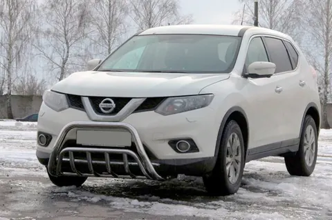 Кенгурятник WT002 (нерж) для Nissan X-trail T32/Rogue 2014-2021 рр — Nissan X-trail T32/Rogue 2014-2021 гг. DianaParts