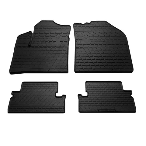 Гумові килимки (Stingray) 4 шт, Premium - без запаху гуми для Ford Connect 2010-2013 рр — Ford Connect 2010-2013 гг. DianaParts