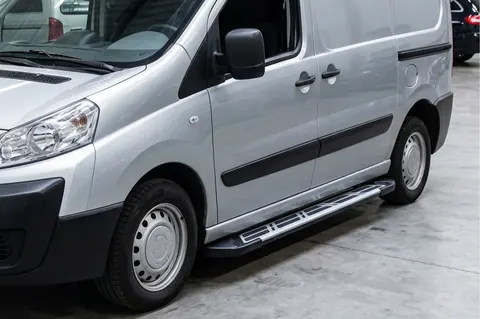 Бокові пороги Sunrise (2 шт., Алюміній) Довга база для Fiat Scudo 2007-2015 рр — Fiat Scudo 2007-2015 гг. DianaParts