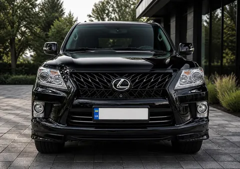 Решітка радіатора TRD (2012-2015) для Lexus LX570/450d рр — Lexus LX570/450d 2008-2022 гг. DianaParts
