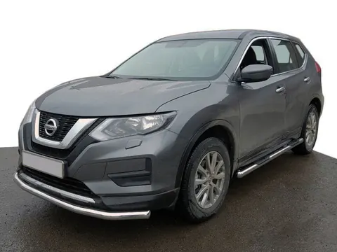 Передній захист ST008 (нерж) для Nissan X-trail T32/Rogue 2014-2021 рр — Nissan X-trail T32/Rogue 2014-2021 гг. DianaParts