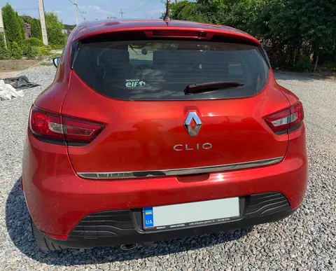 Кромка багажника (HB, нерж) для Renault Clio IV 2012-2019 рр — Renault Clio IV 2012-2019 гг. DianaParts