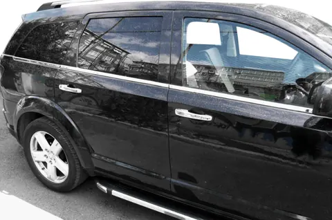 Окантовка вікон (6 шт, нерж) для Fiat Freemont 2011-2016 рр — Fiat Freemont 2011-2016 гг. DianaParts