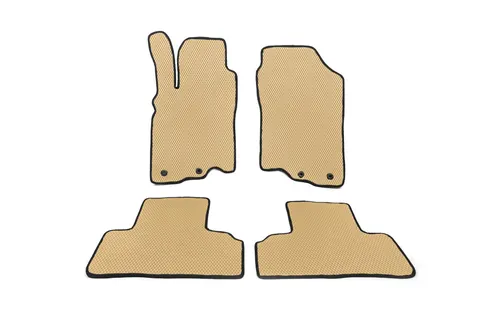 Килимки EVA (Бежевий) для Honda Insight II 2009-2014 рр — Honda Insight II 2009-2014 гг. DianaParts