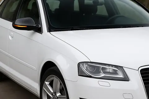 Накладки на дзеркала (2 шт., карбон) для Ауди A5 2007-2015 рр — Audi A5 2007-2015 гг. DianaParts