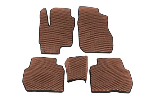 Килимки EVA P-HEV (Коричневий) для Mitsubishi Outlander 2012-2021 рр — Mitsubishi Outlander 2012-2021 гг. DianaParts