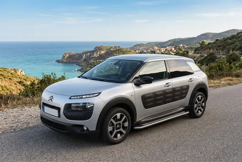 Бокові пороги Maydos V2 (2 шт., Алюміній) для Citroen Cactus 2014-2020 рр — Citroen Cactus 2014-2020 гг. DianaParts
