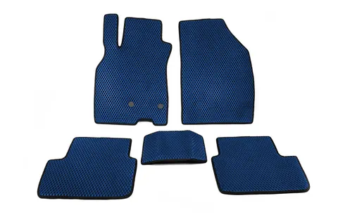 Килимки EVA SW (Синій) для Renault Megane III 2009-2016 рр — Renault Megane III 2009-2016 гг. DianaParts