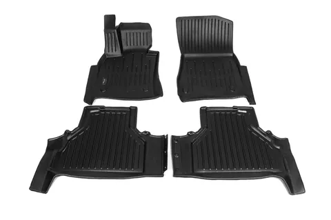 Килимки Stingray 3D (4 шт, поліуретан) для BMW X6 E71 2008-2014 рр — BMW X6 E71 2008-2014 гг. DianaParts