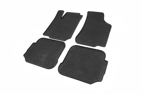 Гумові килимки (4 шт, Polytep) для Seat Toledo 2000-2005 рр — Seat Toledo 2000-2005 гг. DianaParts