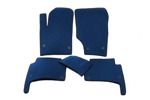 Килимки EVA (Синій) для Volkswagen Touareg 2002-2010 рр — Volkswagen Touareg 2002–2010 гг. DianaParts