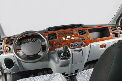 Накладки на панель (2006-2026) Дерево для Ford Transit рр — Ford Transit 2000–2014 гг. DianaParts