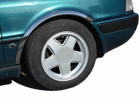 Накладки на арки (4 шт, нерж) для Ауди 80/90 1987-1996 рр — Audi 80/90 1987-1996 гг. DianaParts