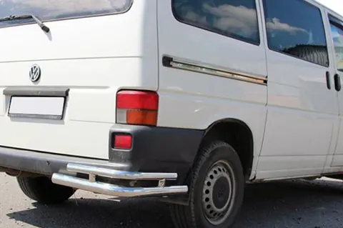 Задні куточки подвійні AK003-Double (2 шт., нерж) для Volkswagen T4 Caravelle/Multivan 1990-2003 рр — Volkswagen T4 Caravelle/Multivan 1990–2003 гг. DianaParts