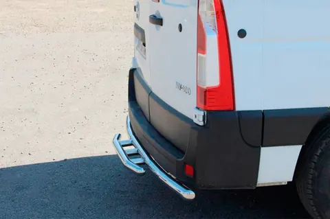 Задня дуга AK011 (нерж.) для Nissan NV400 2010-2024 рр — Nissan NV400 2010-2024 гг. DianaParts