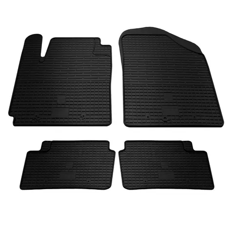 Гумові килимки (4 шт, Stingray Premium) для Hyundai I-10 2014-2017 рр — Hyundai I-10 2014-2017 гг. DianaParts