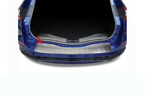 Накладка на задній бампер (SW, нерж.) для Ford Mondeo 2014-2022 рр — Ford Mondeo 2014-2022 гг. DianaParts
