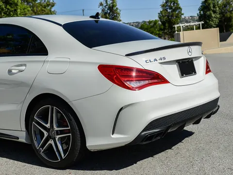 Спойлер (Meliset, під фарбування) для Mercedes CLA C117 2013-2019 рр — Mercedes CLA C117 2013-2019 гг. DianaParts