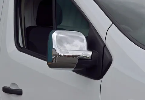 Накладки на дзеркала (2 шт., пласт) для Fiat Talento 2016- рр — Fiat Talento 2016- гг. DianaParts