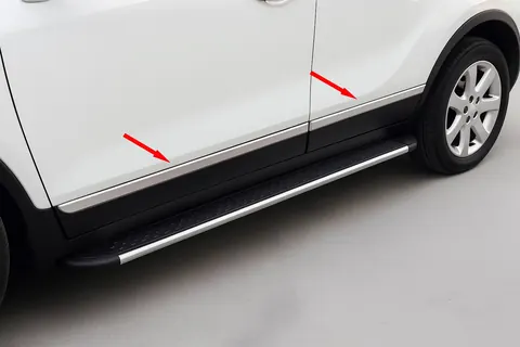 Молдінги дверні Libao (4 шт, пласт) для Opel Mokka 2012-2021 рр — Opel Mokka 2012-2021 гг. DianaParts