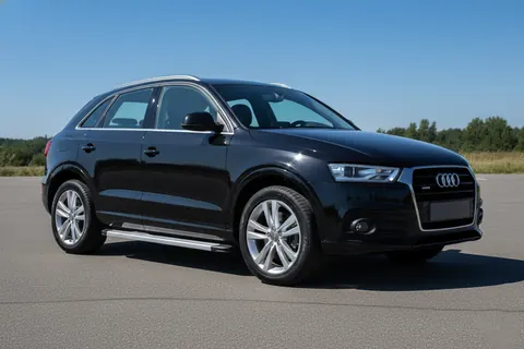 Бокові пороги Maya V2 (2 шт., алюміній) для Ауди Q3 2011-2019 рр — Audi Q3 2011-2019 гг. DianaParts