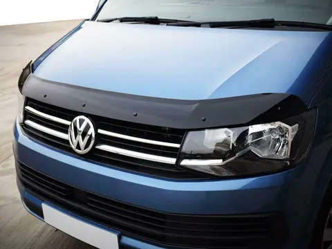 Дефлектор капоту (EuroCap) для Volkswagen T6 2015-2024 рр — Volkswagen T6 2015-2024 гг. DianaParts