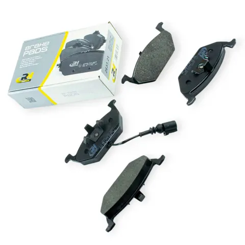 Колодки гальмівні Volkswagen Golf IV, Skoda Oktavia 1.6, Fabia I (1999-2008) передні (з датчиком) ROADHOUSE